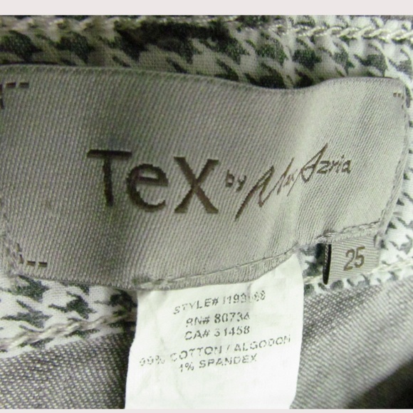 Tex by Max Azria Jeans Size 25 Brown - Picture 3 of 5